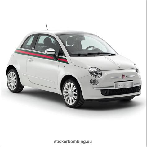 fiat 500 Gucci decals